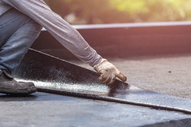 Professional Waterproofing technician working in Mount Clemens, MI